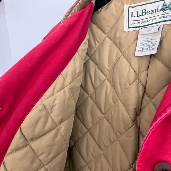 LL Bean Red Barn Jacket - Picture 3 of 15